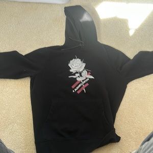 Very fuzzy , warm hoodie